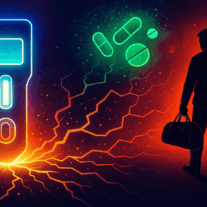 Glowing drug test disrupts trafficker’s supply chain
